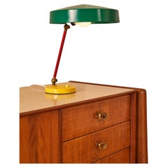 Vintage MCM Pivotal Table Lamp Reworked by the Somerset House