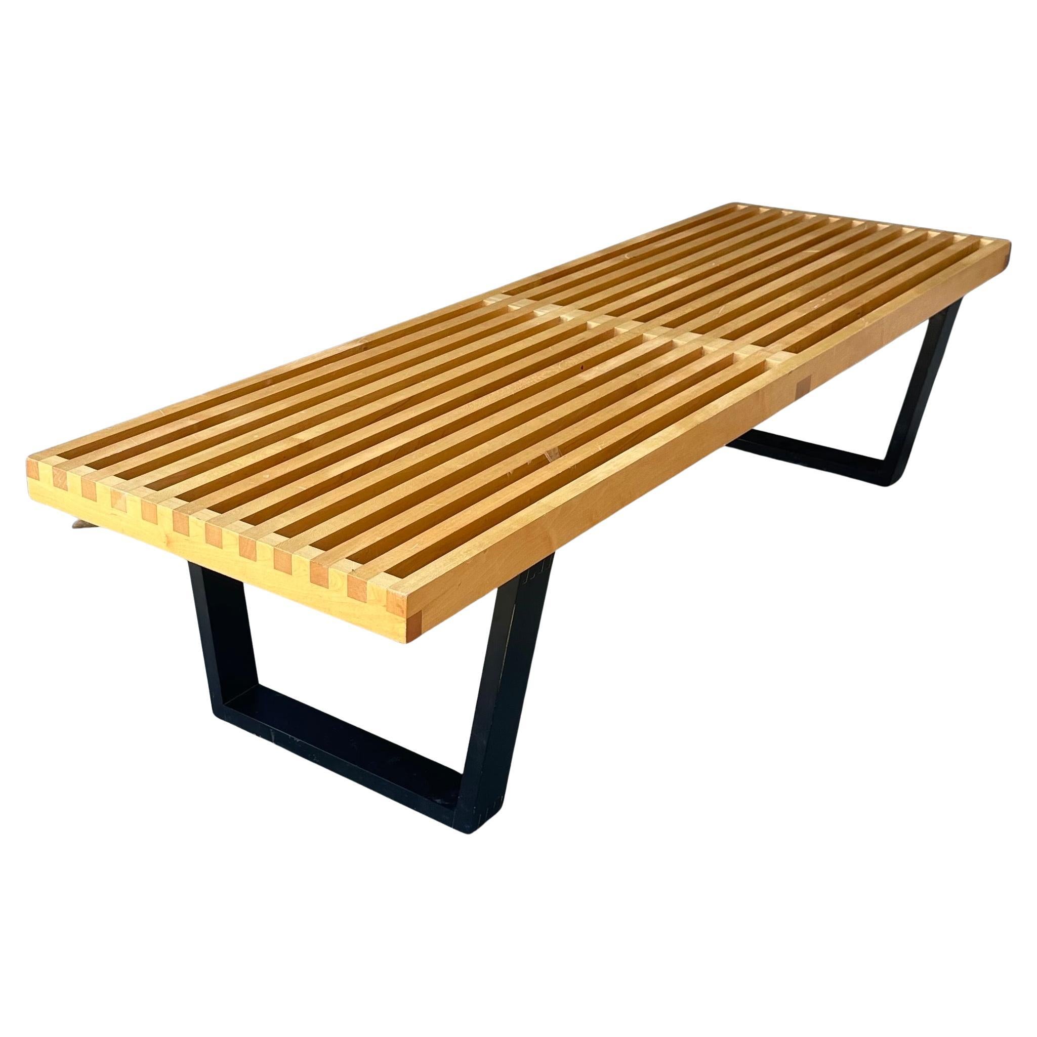 MCM Platform Slat Bench or Coffee Table by George Nelson for Herman Miller For Sale
