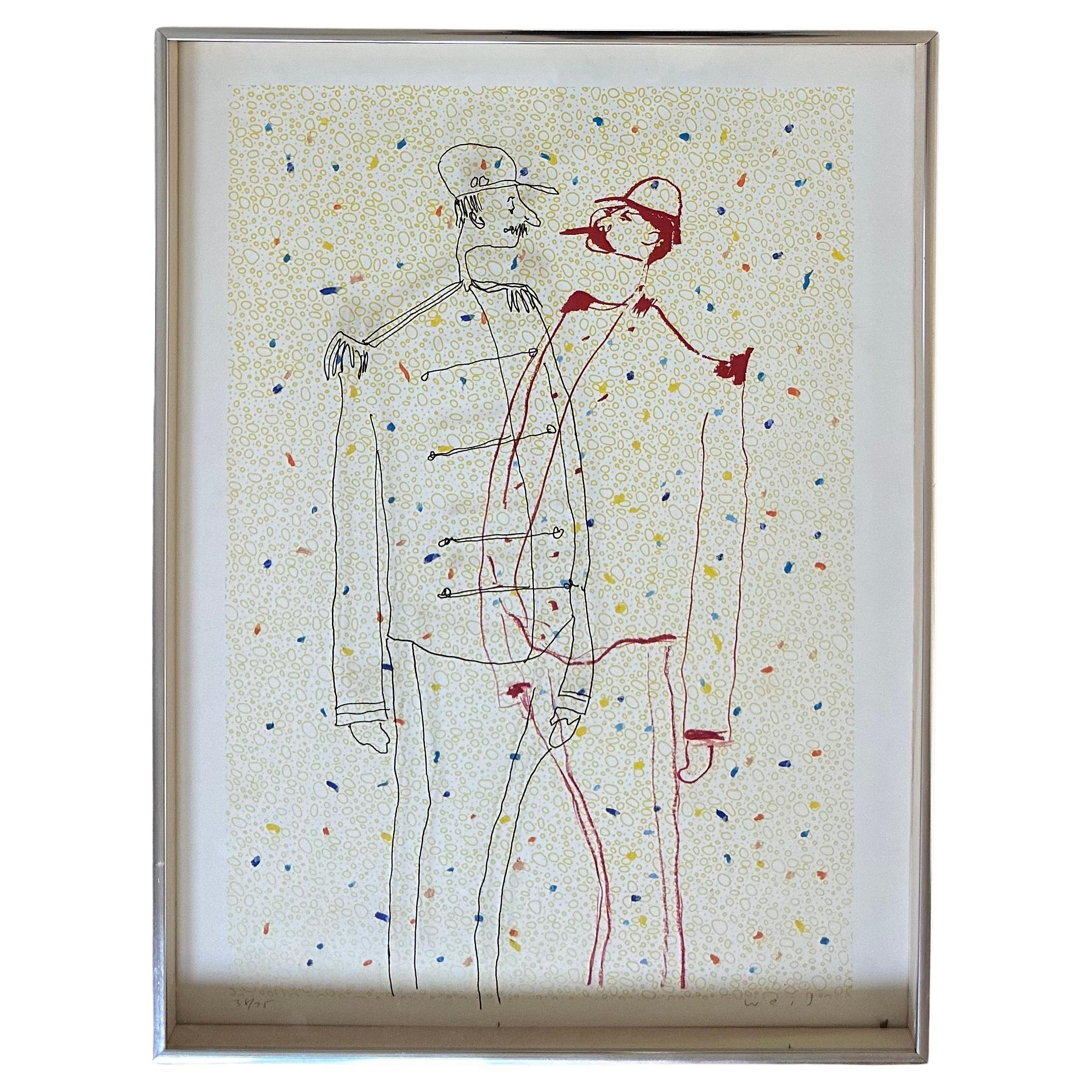 MCM Pop Art Shadowbox Lithographie von Robert Weil, limitierte Auflage im Angebot 7
