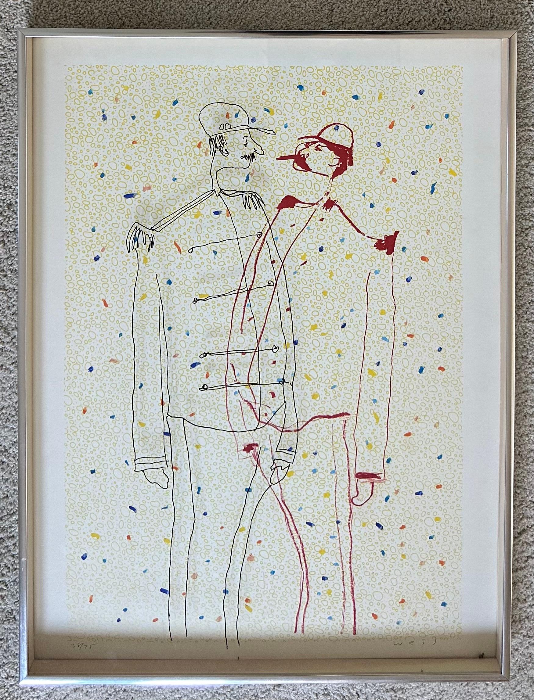 MCM Pop Art Shadowbox Lithographie von Robert Weil, limitierte Auflage (amerikanisch) im Angebot