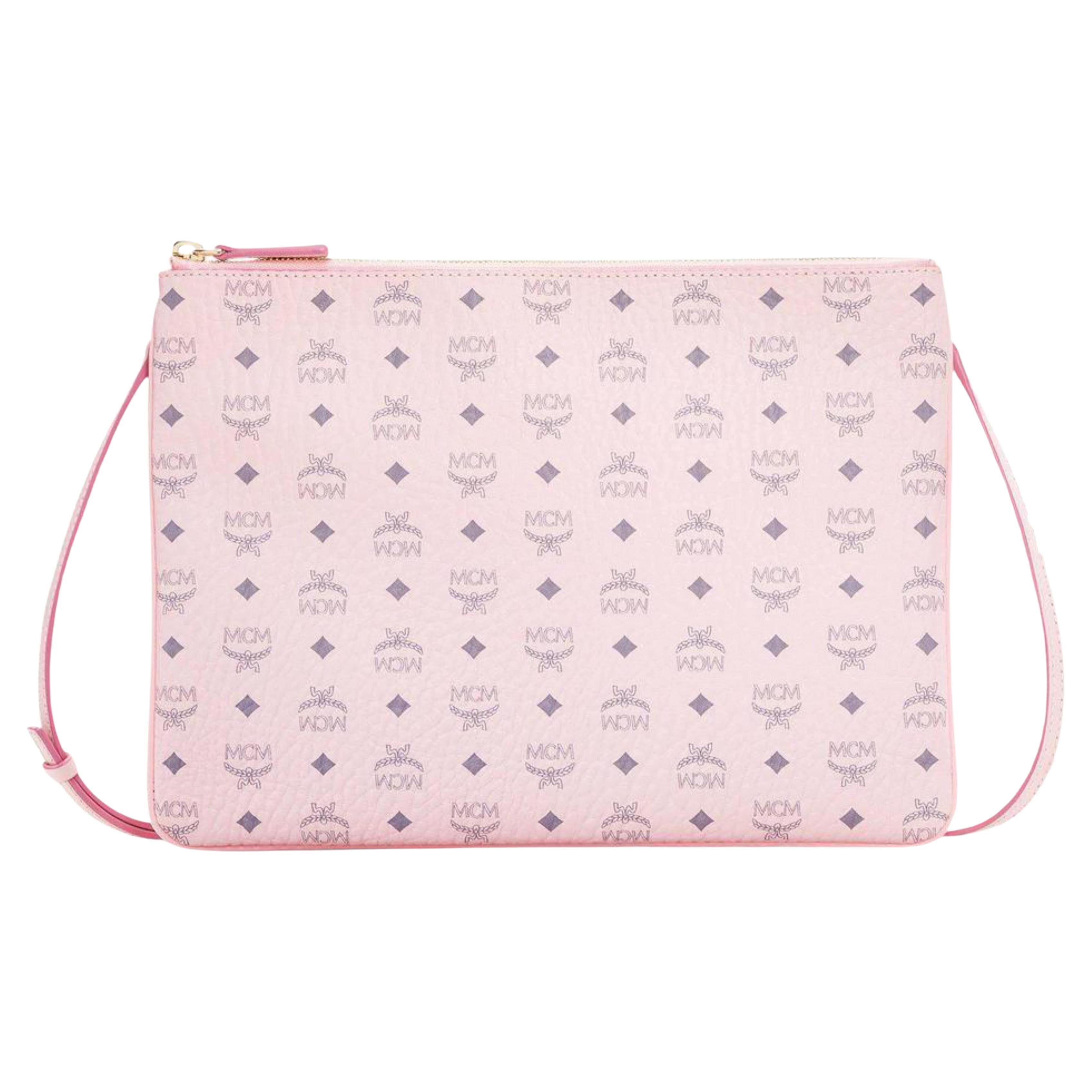 mcm pink purse