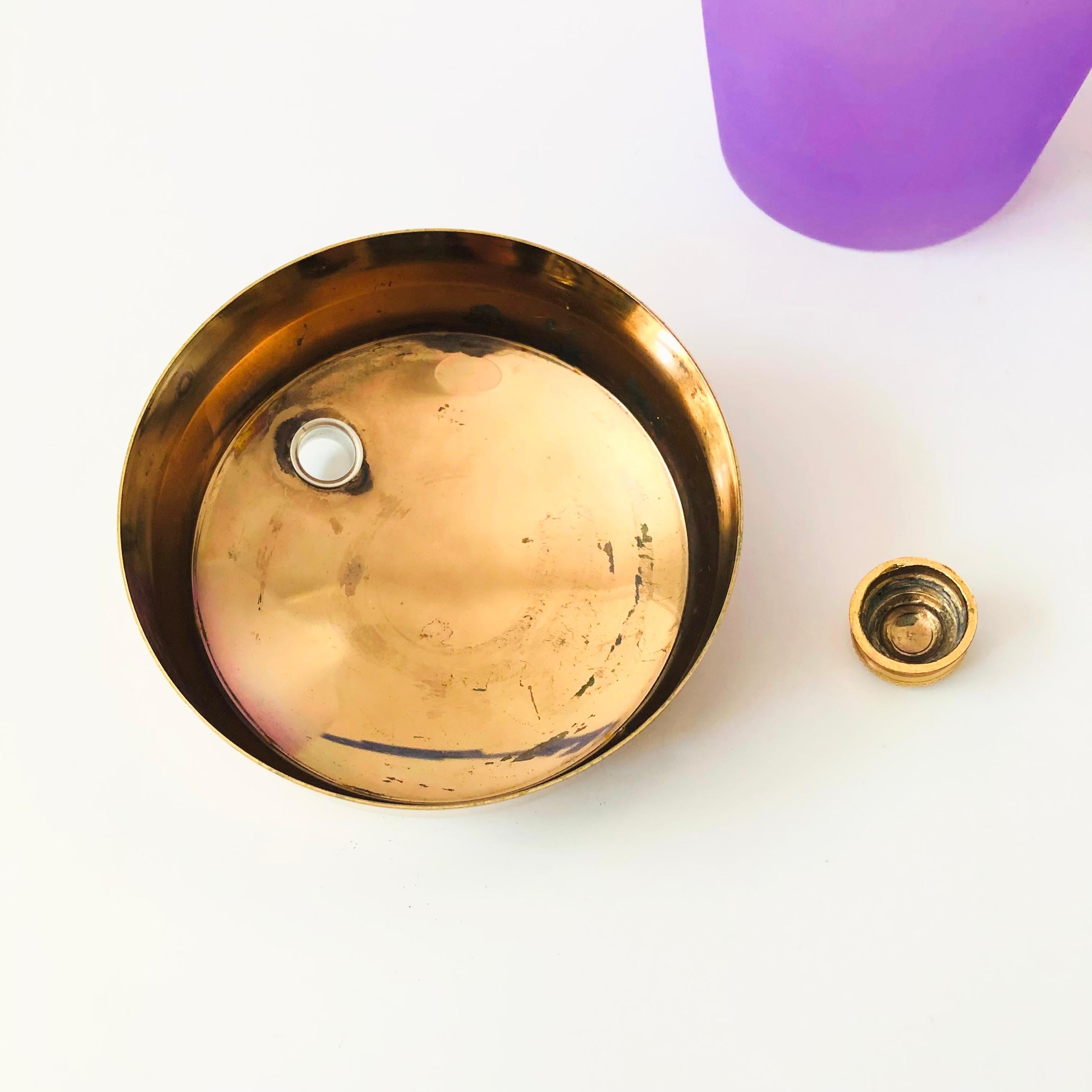 MCM Purple Blendo Glass Cocktail Shaker 1