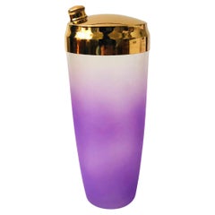 MCM Purple Blendo Glass Cocktail Shaker