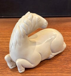 MCM Recumbent Horse Sculpture by Austin Productions