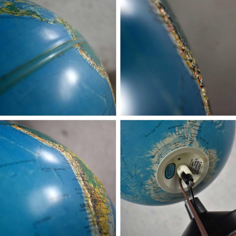 MCM Repogle World Horizon Series Lighted World Globe o…