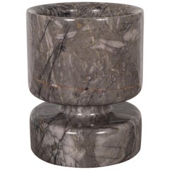 MCM Reversible Marble Vase by Angelo Mangiarotti for Knoll International