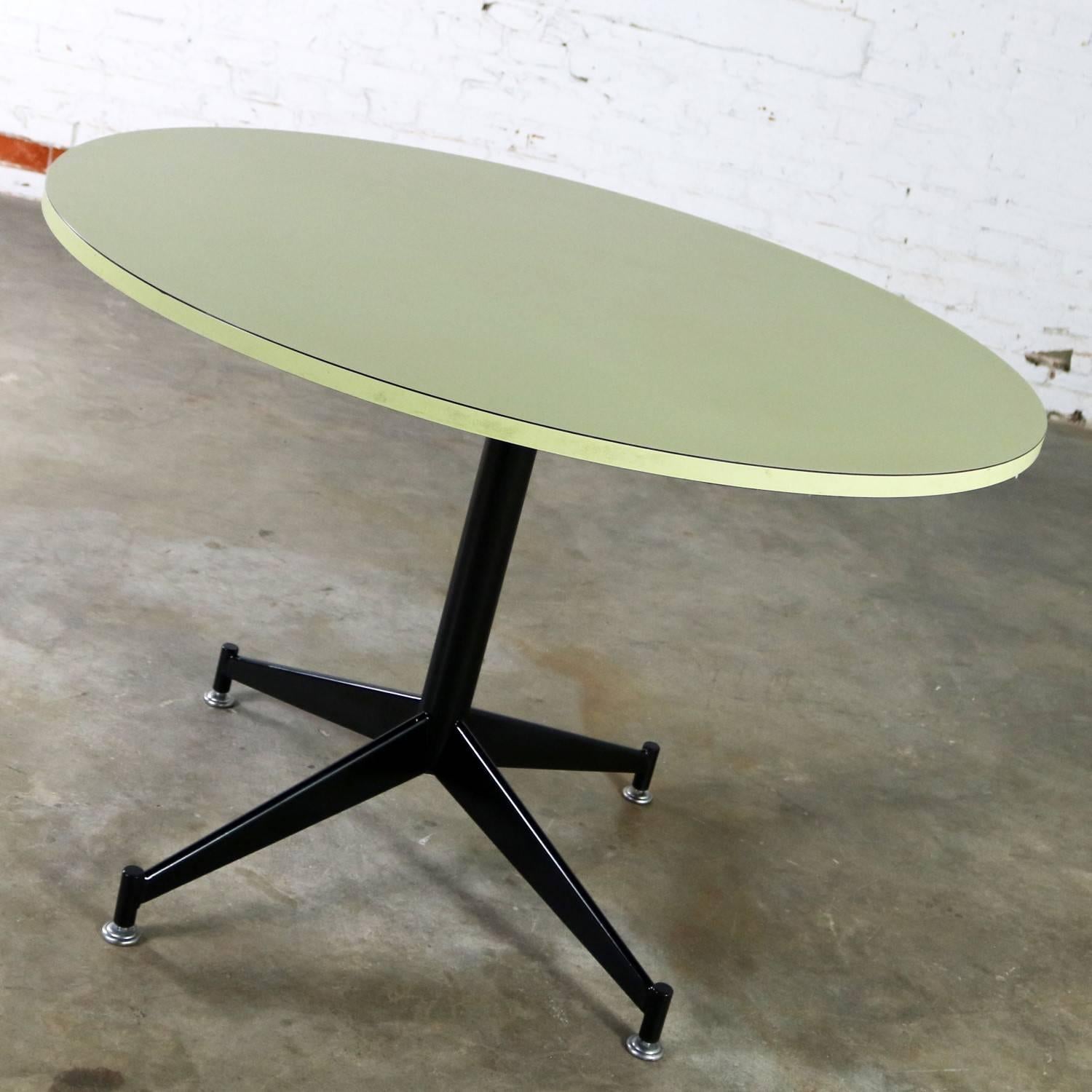 mcm round dining table