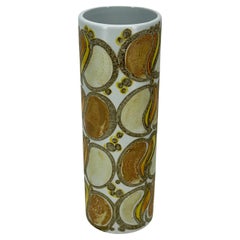 MCM Royal Copenhagen Vase cylindrique en faïence de Niels Thorsson, Danemark
