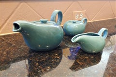 MCM Russel Wright Tea Service in Robin's Egg Blue