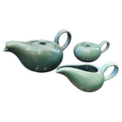 MCM Russel Wright Tea Service in Robin's Egg Blue