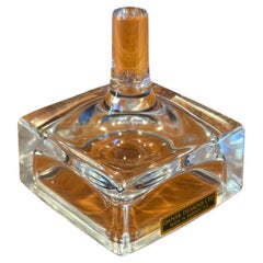 MCM Sculpted Glass Ring Holder with Box by Jens Quistgaard for Dansk