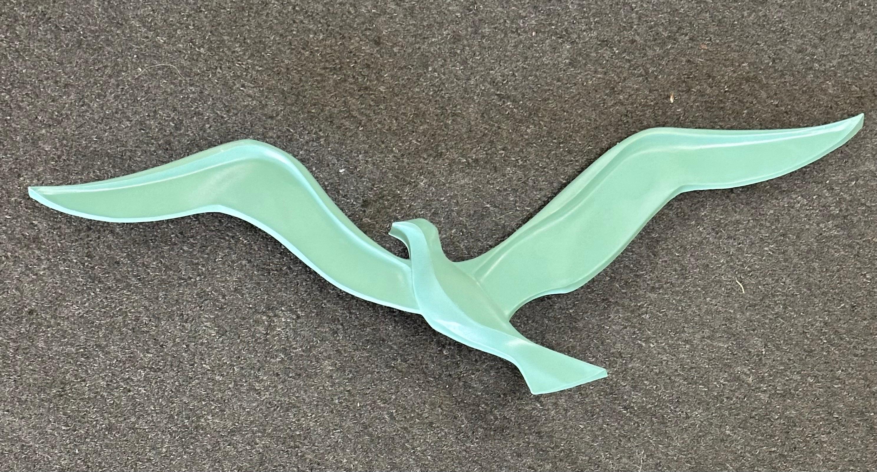 20th Century MCM Seagulls / Birds Two-Piece Wall Sculpture‏ For Sale