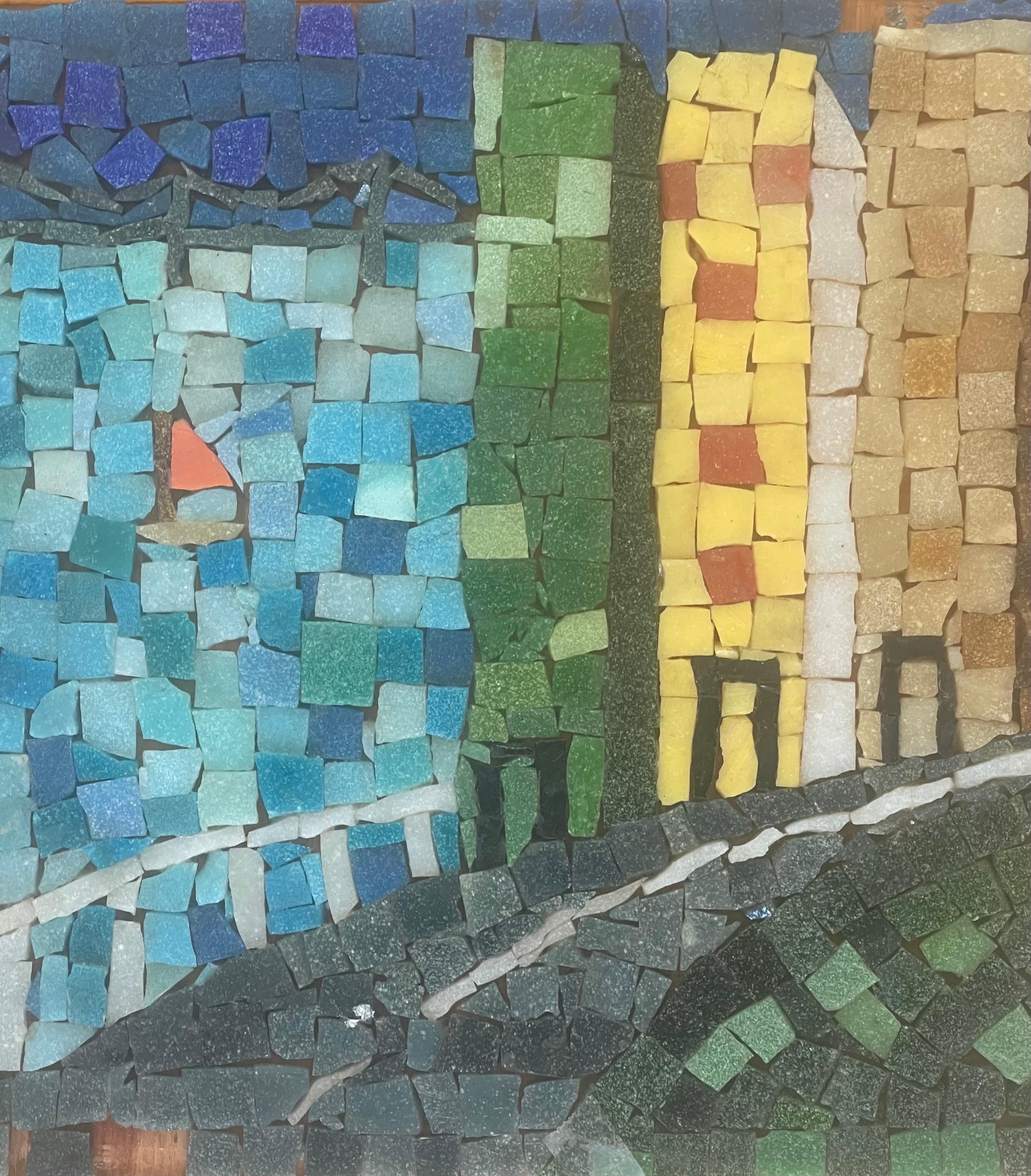 mosaic scene