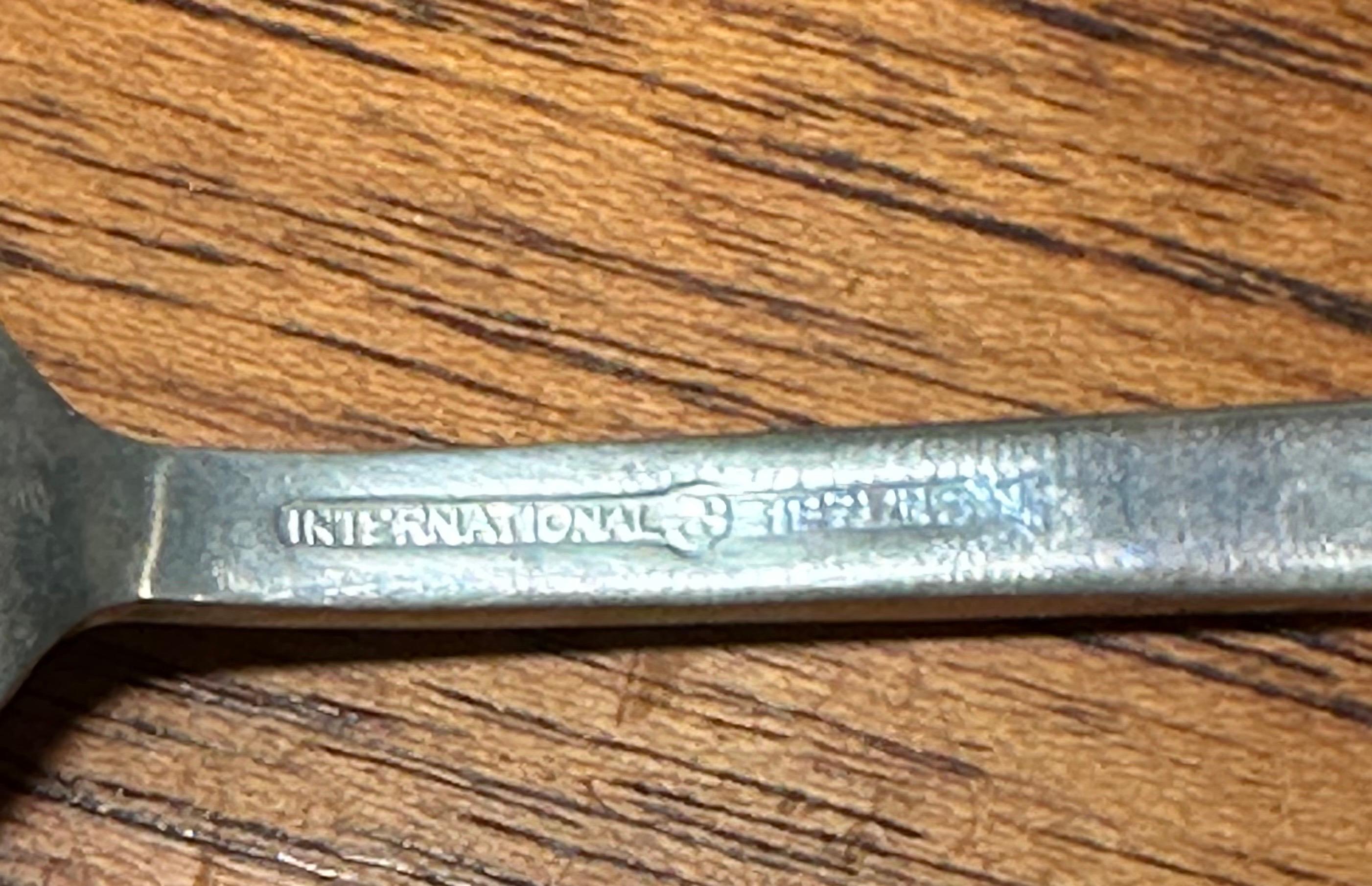 MCM Set of Eight Demitasse Spoons in Sterling Silver by International Silver 5
