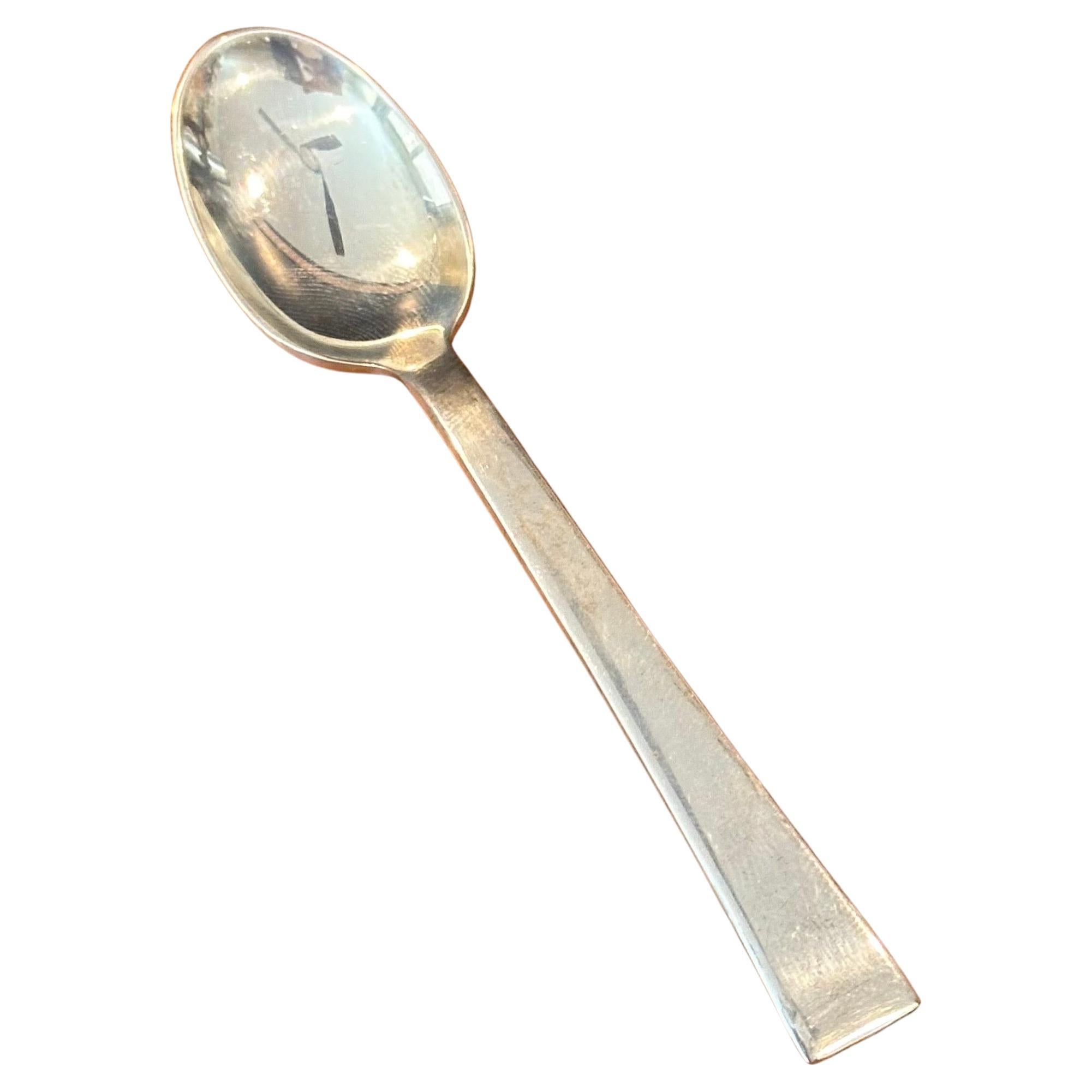 MCM Set of Eight Demitasse Spoons in Sterling Silver by International Silver In Good Condition In San Diego, CA