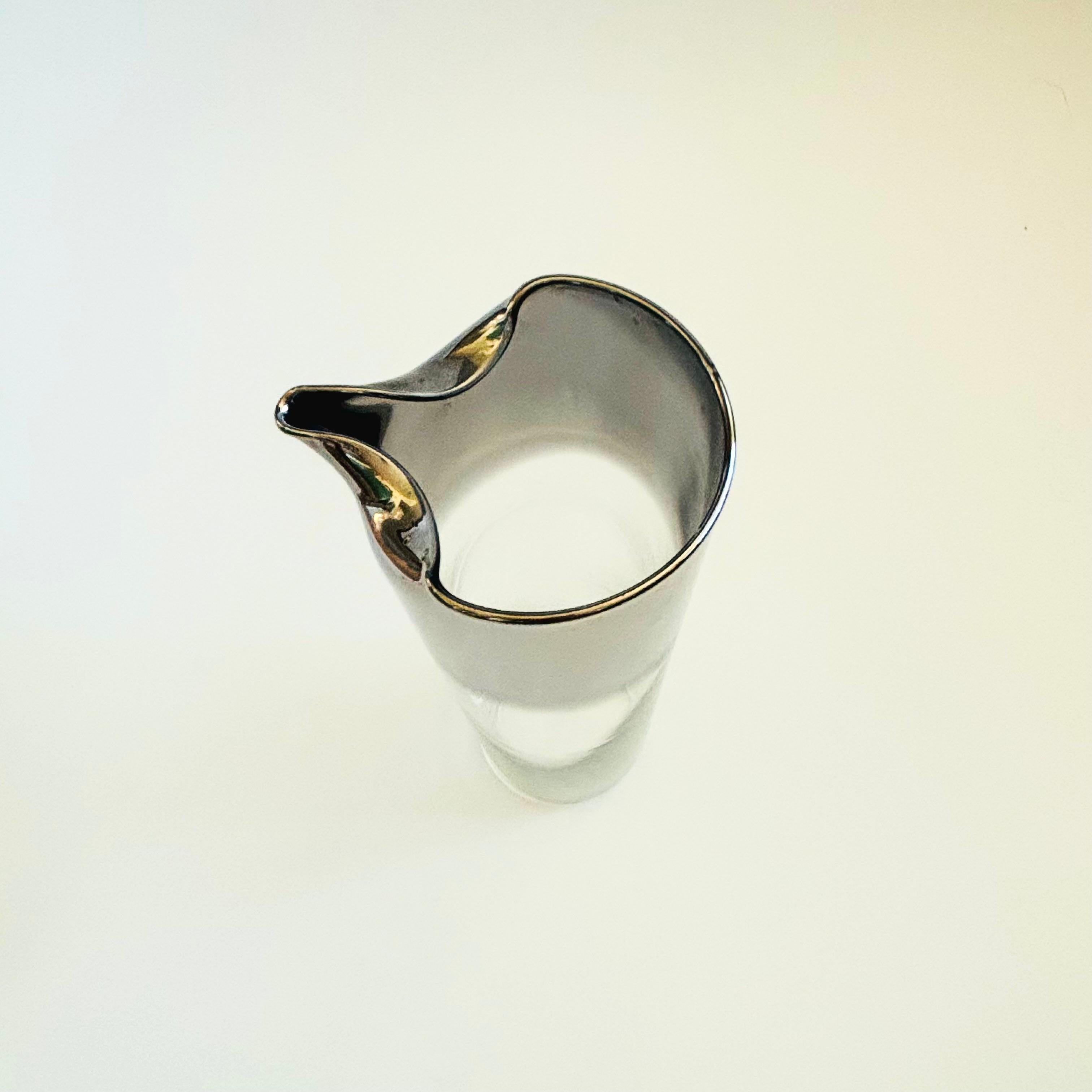 MCM Silver Fade Pitcher In Good Condition For Sale In Fairfield, CA
