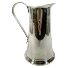 Retro MCM Silver Plate Cocktail / Bar Pitcher by The Sheffield Silver Company