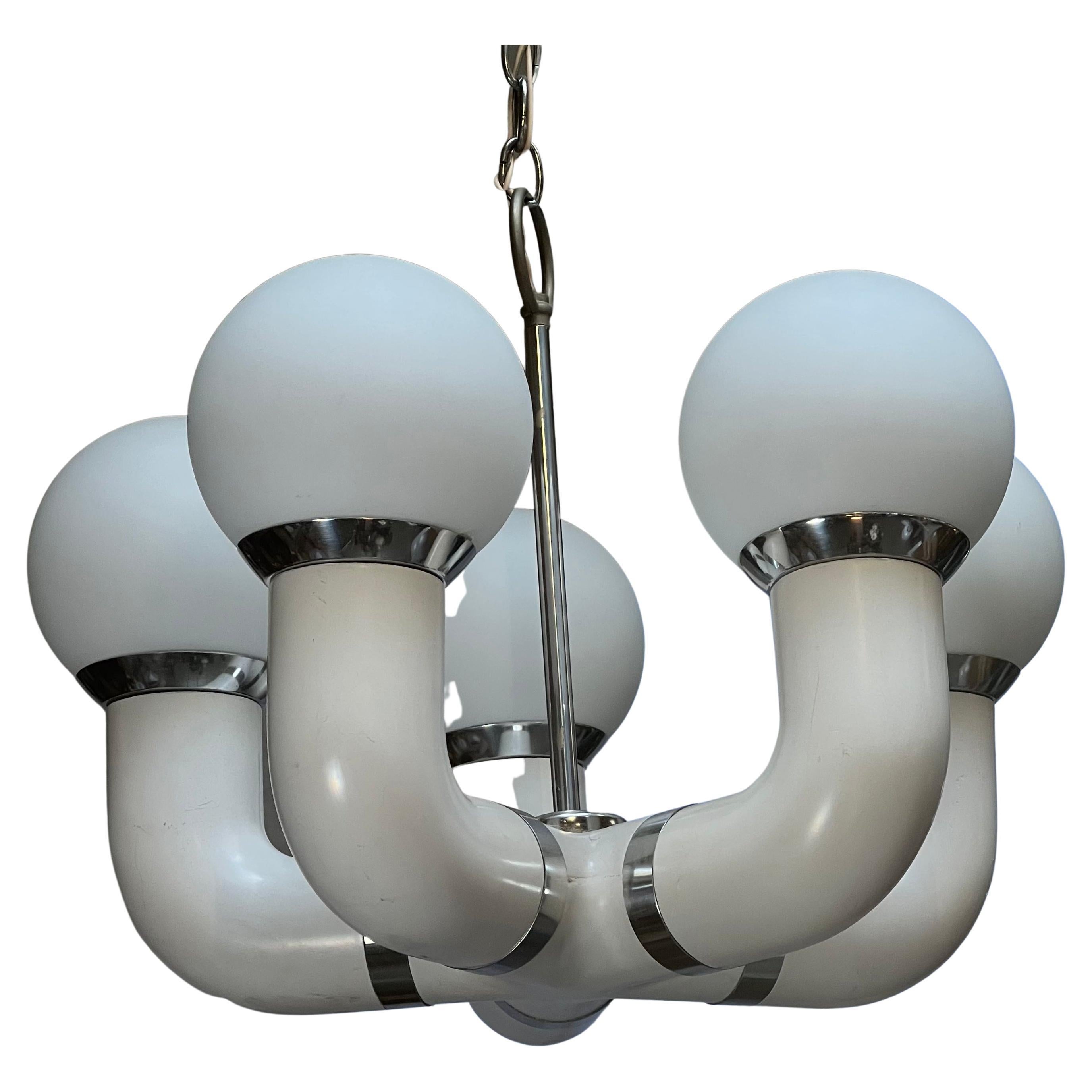 Mid-century Modern, Space Age Chandelier For Sale