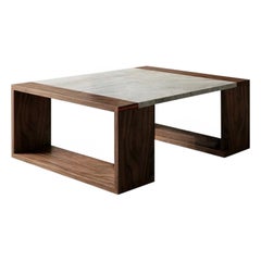 MCM Square Stone Redline Design Coffee Table