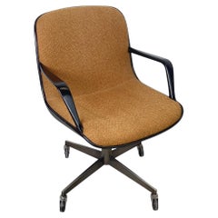 MCM Steelcase Swivel Task Chair, Original Boucle Upholstery