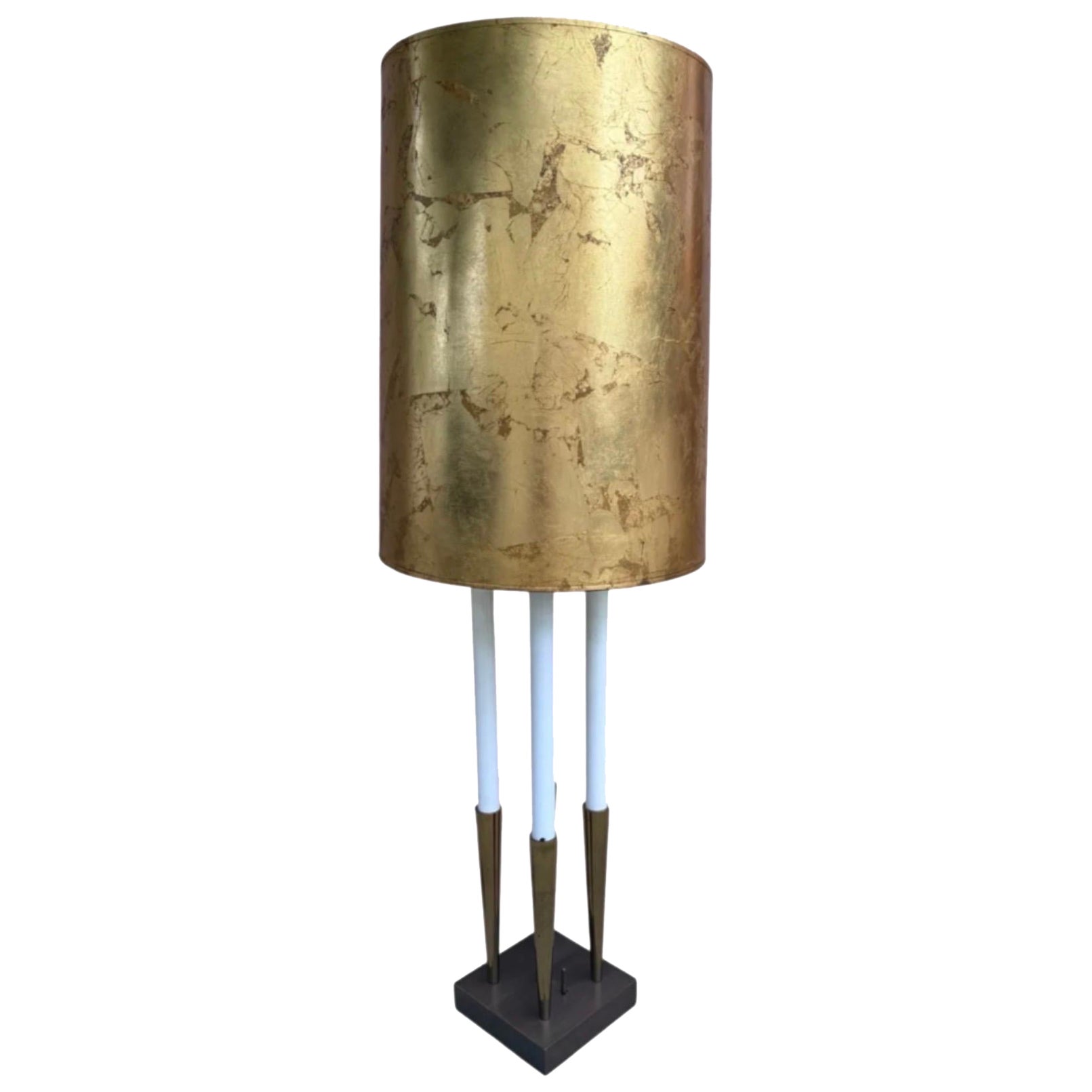 Lampe chandelier MCM Stiffle par Tommi Parzinger en vente