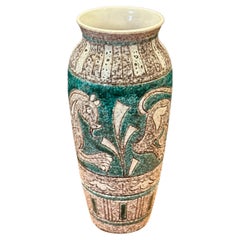 Vintage MCM Stoneware Vase by Fratelli Fanciullacci