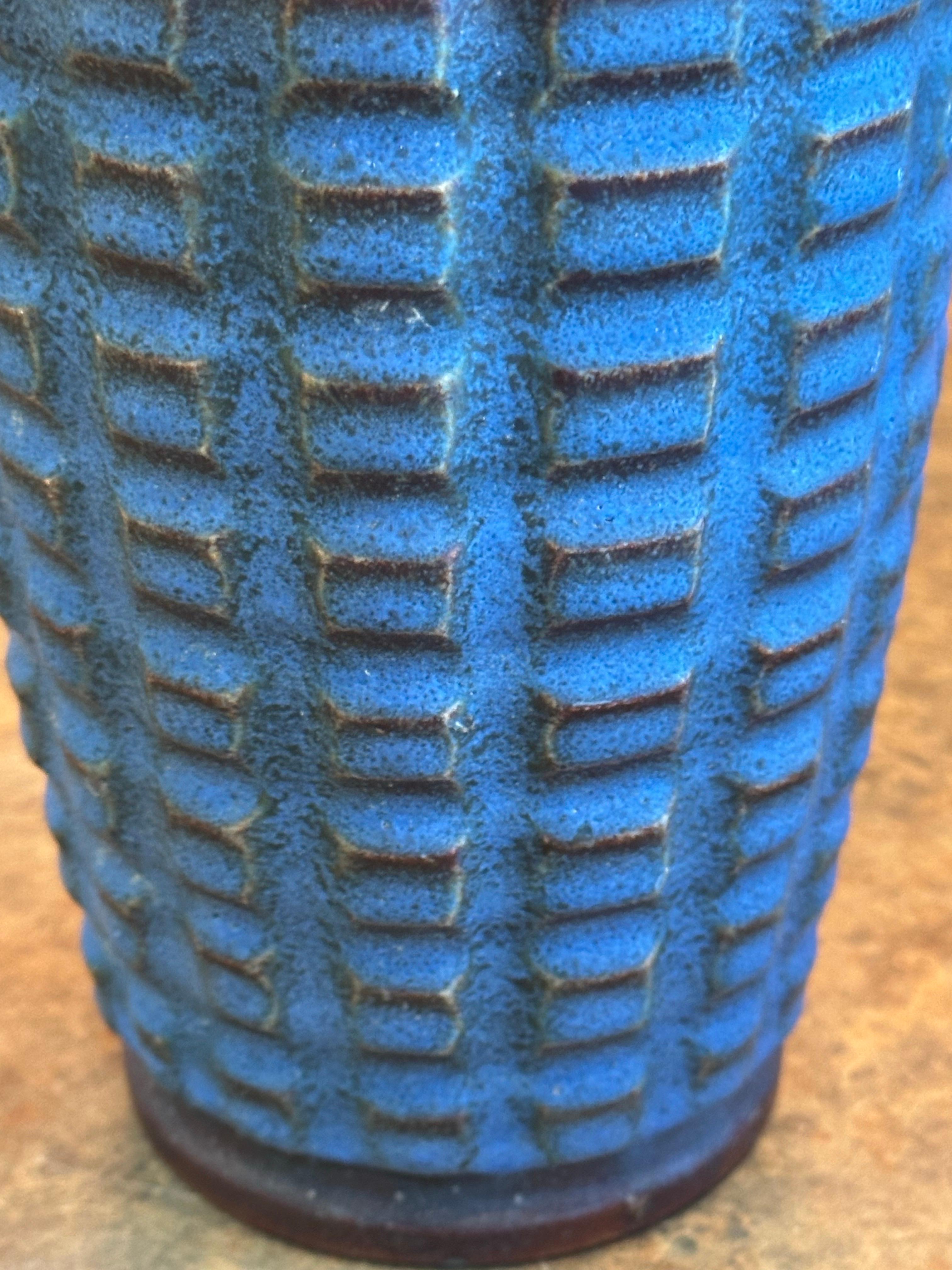 Pottery MCM Stoneware Vase by Jasba For Sale