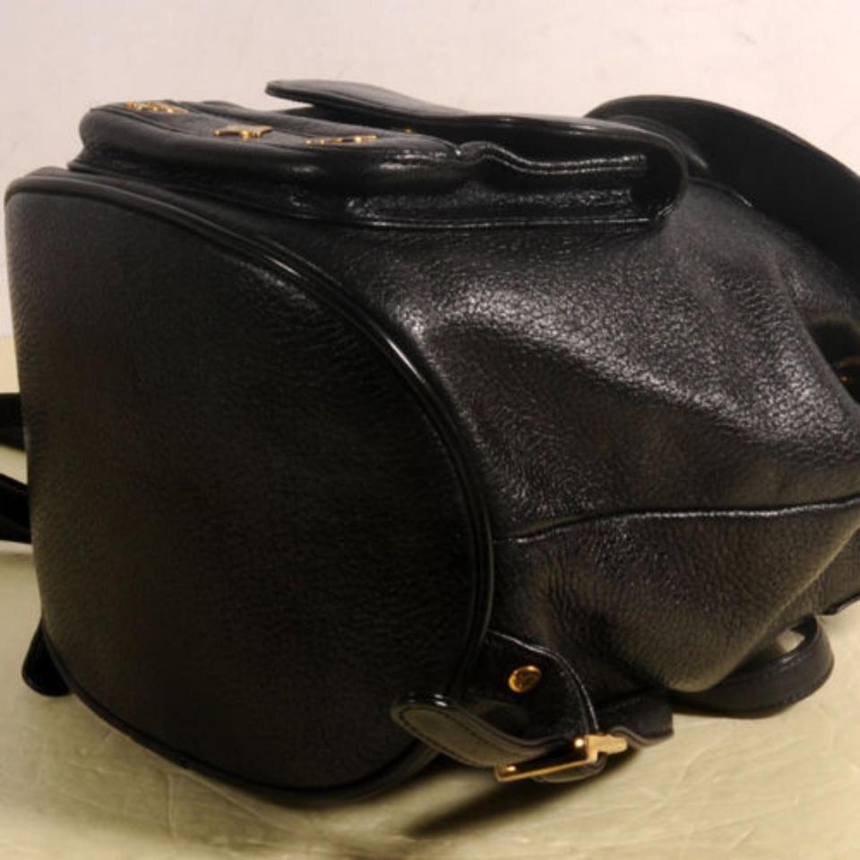 Mcm Studded 868825 Black Leather Backpack For Sale 3