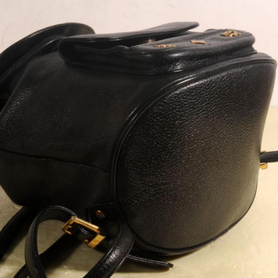 Mcm Studded 868825 Black Leather Backpack For Sale 2
