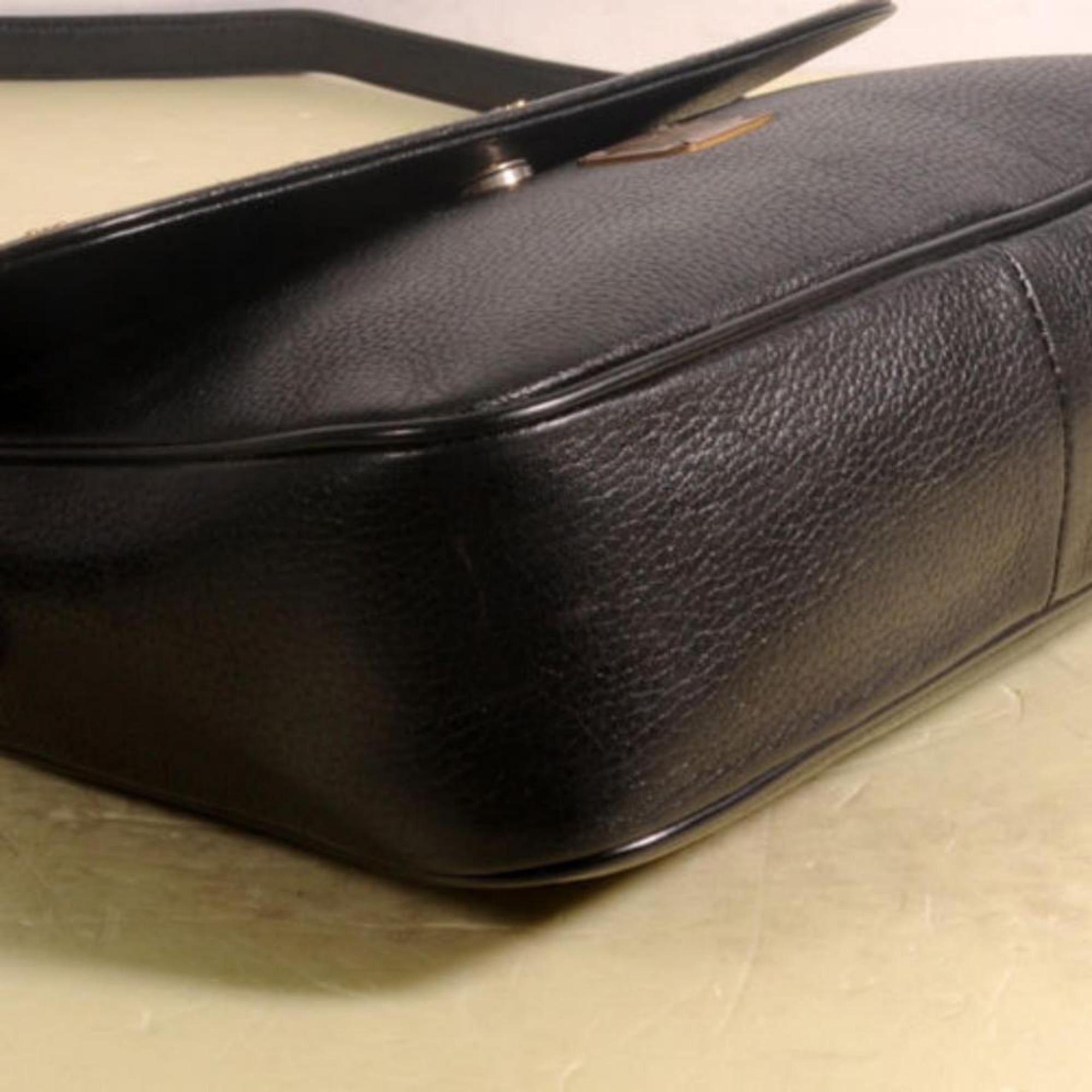 MCM Studded Camera 868503 Black Leather Shoulder Bag For Sale 1