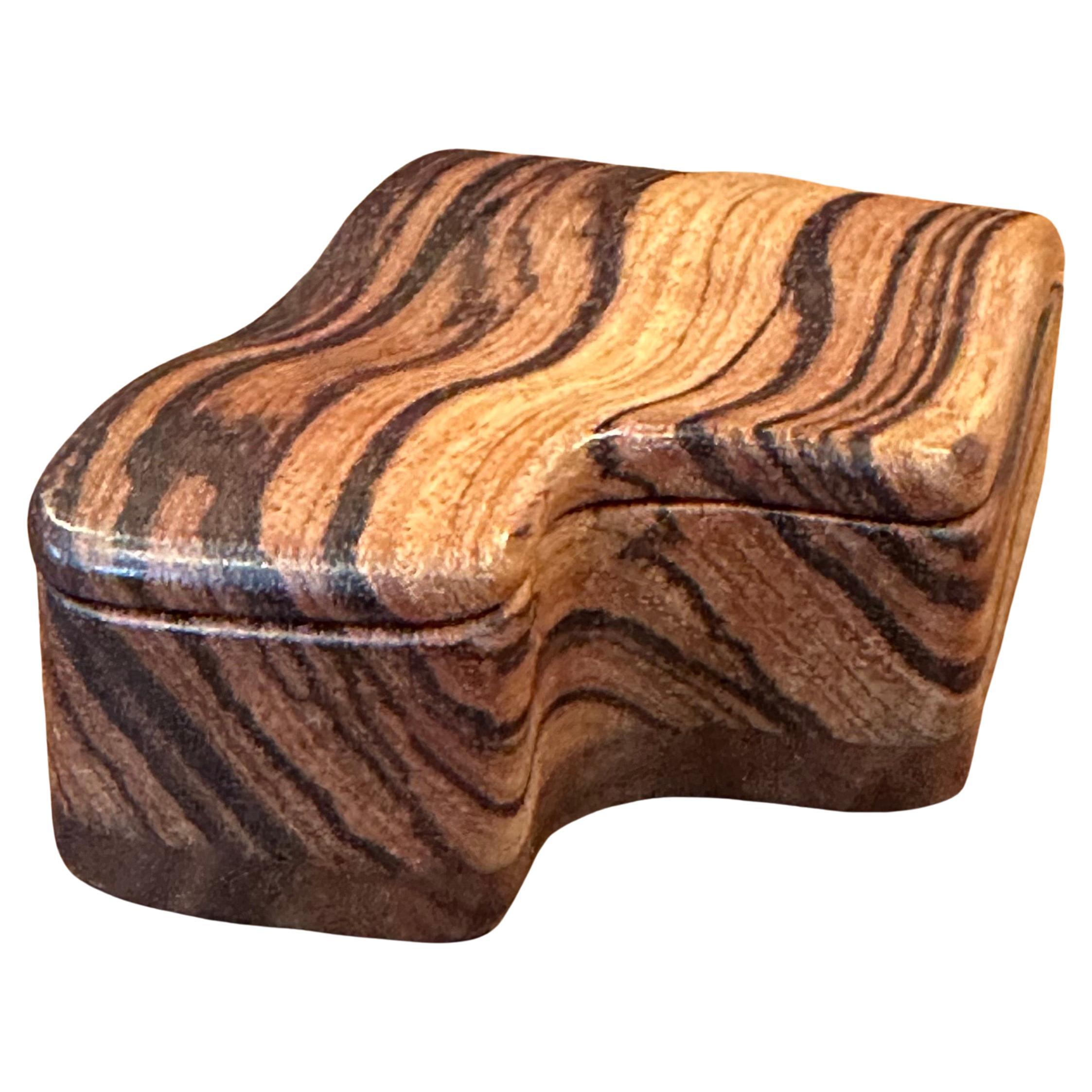 Zebra Wood Boxes
