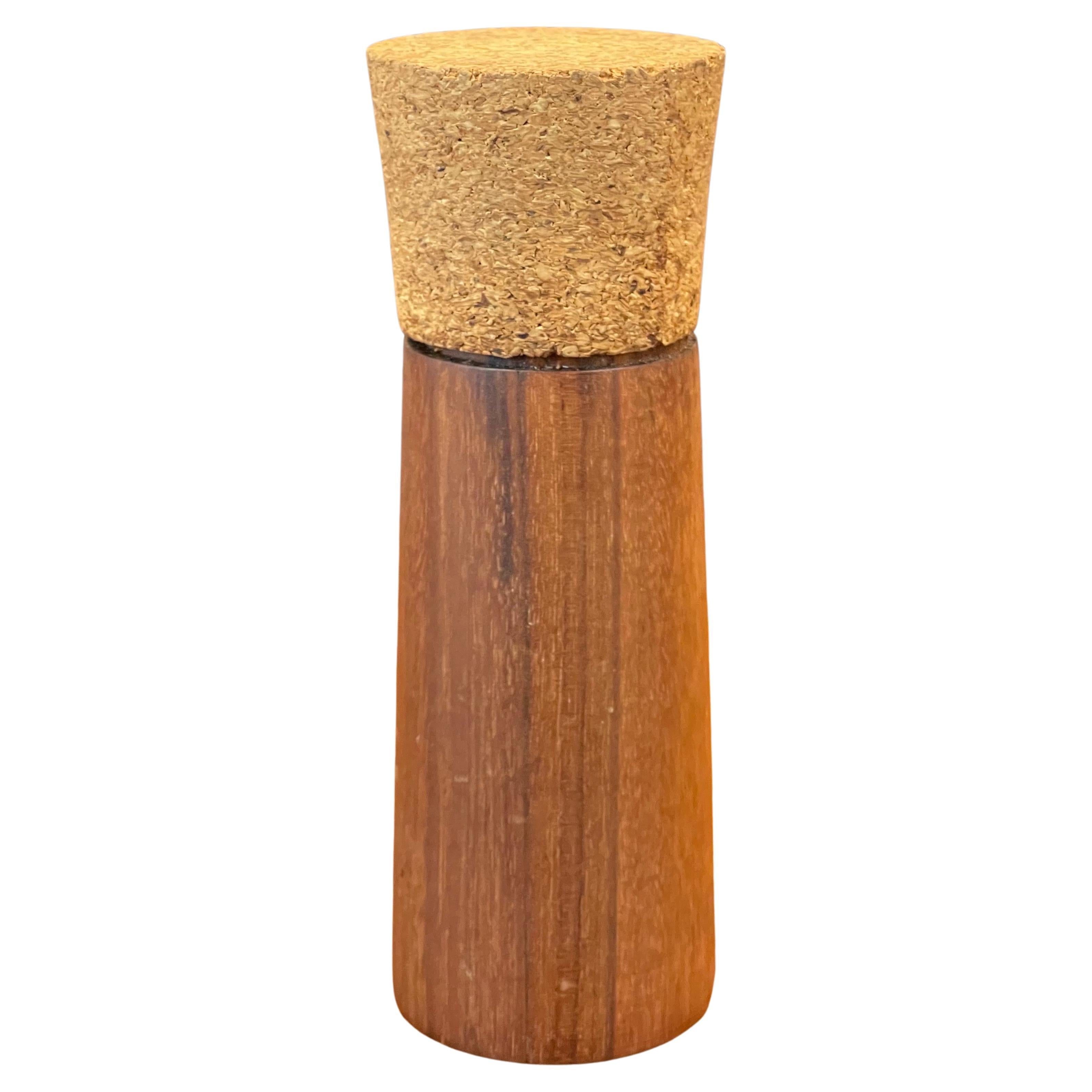 MCM Teak and Cork Peppermill For Sale 2