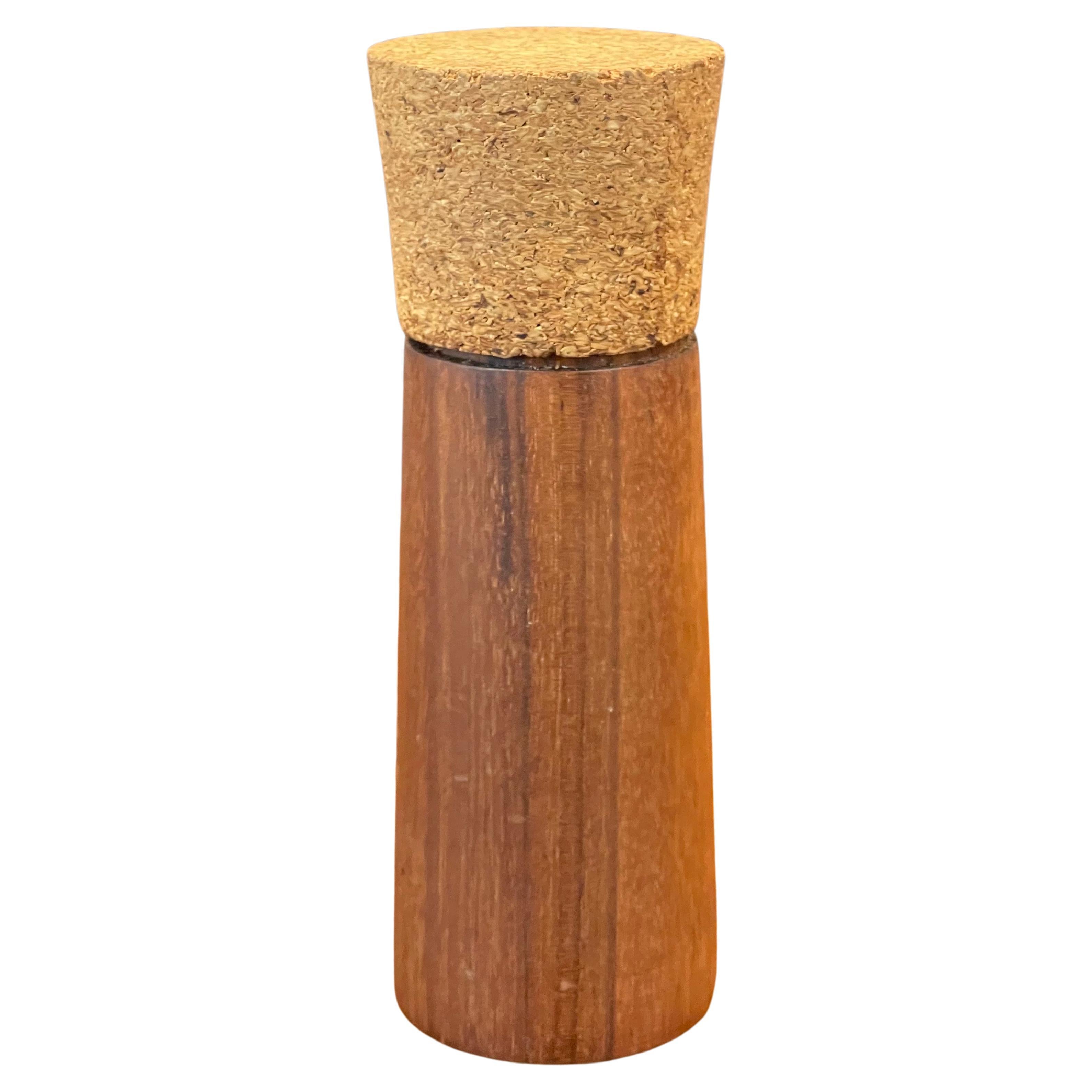 MCM Teak and Cork Peppermill