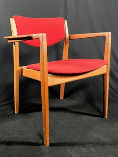 MCM Teak Armchair Model 196 by Finn Juhl for France and Son, 1960s, Original