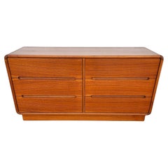 Vintage MCM Teak Dresser by Sun Cabinet Co