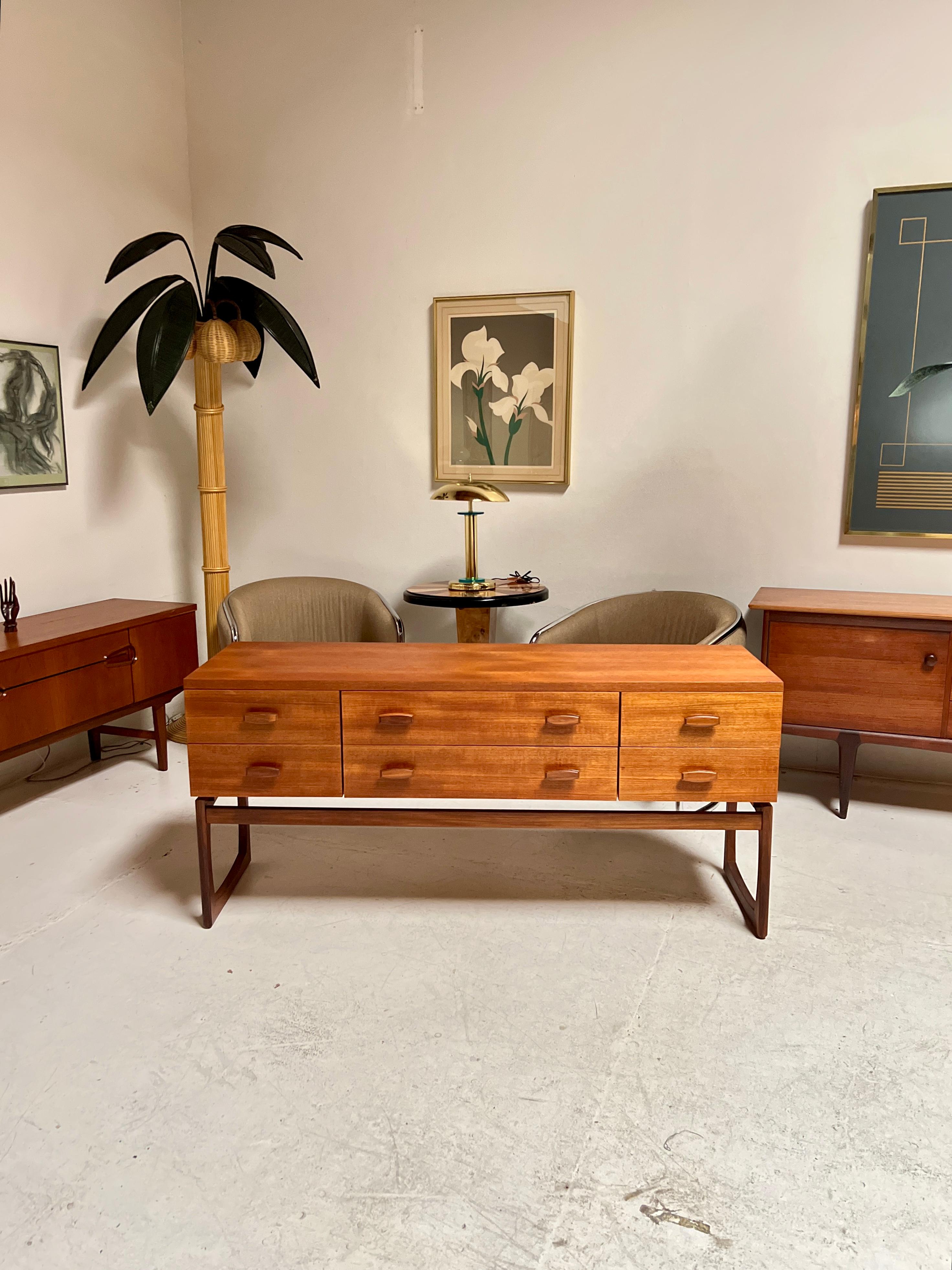 A rare MCM teak sideboard from the 
