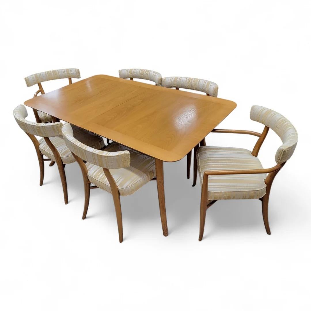 MCM AT&T. Robsjohn-Gibbings Per Widdicomb Tavolo da pranzo allungabile in stile Klismos in vendita 6