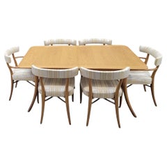 MCM T.H. Robsjohn-Gibbings For Widdicomb Klismos Style Extension Dining Table