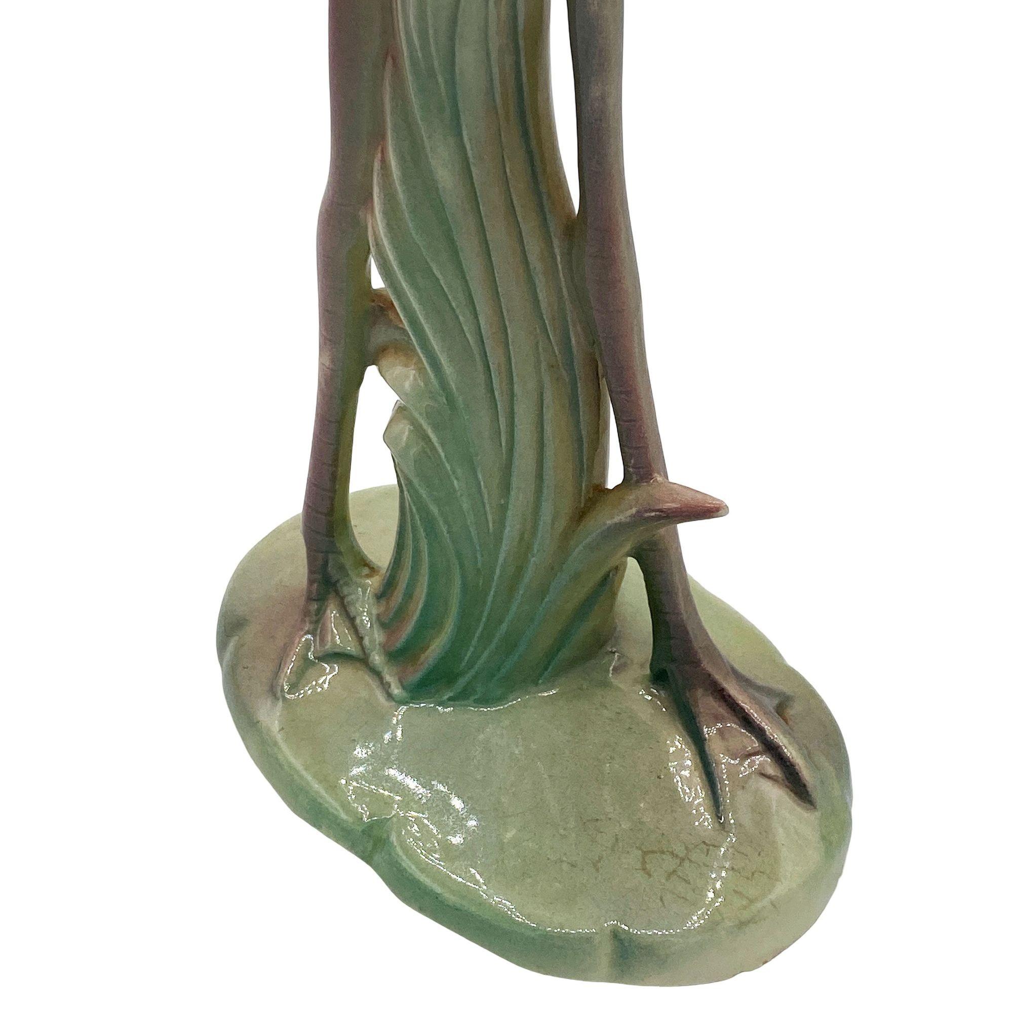 Americano MCM The lookers Pink Flamingo Ceramic Tabletop Scultpure Set By Brad Keeler in vendita