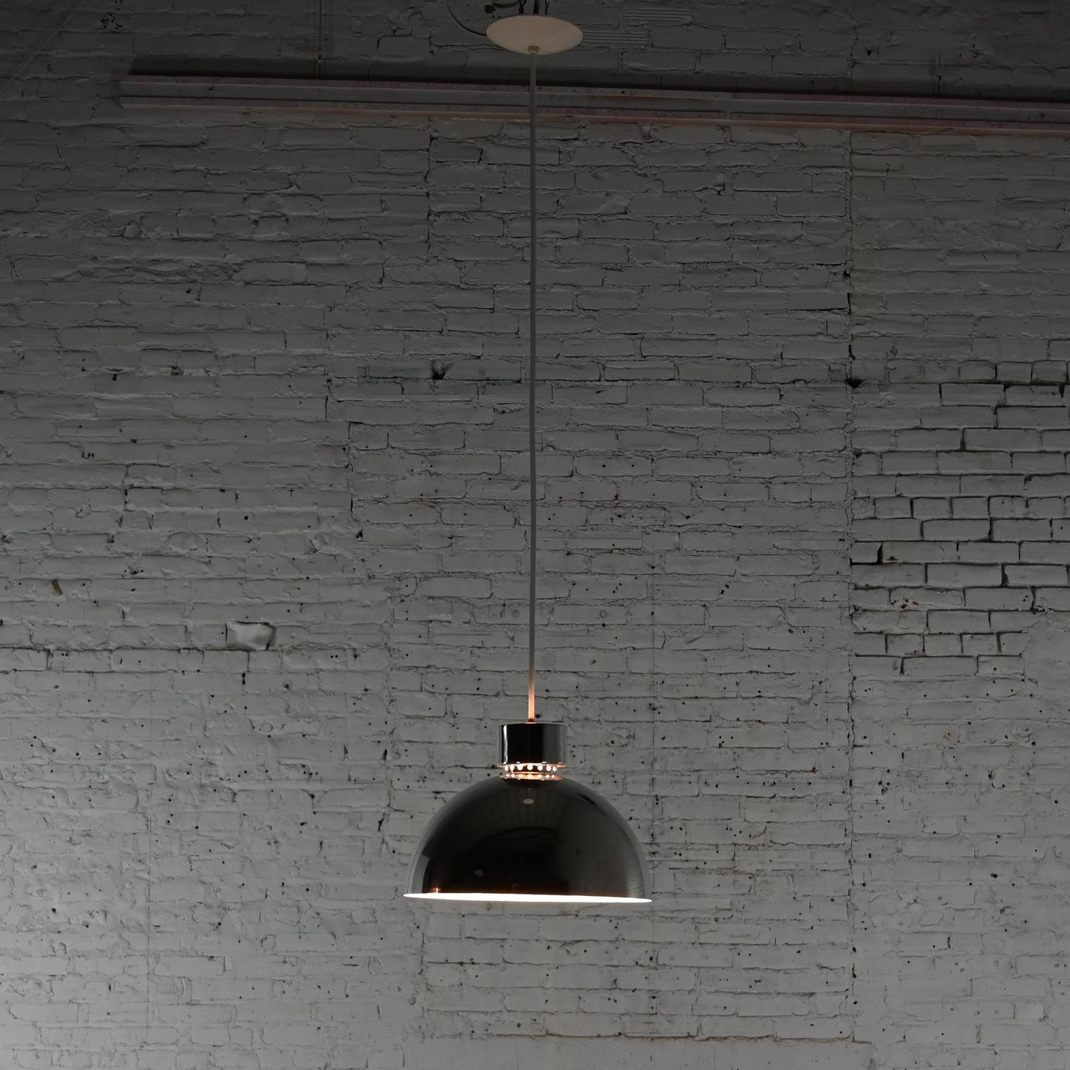 MCM to Modern Aluminum Dome Pendant Hanging Light Fixture Selling Separately For Sale 9