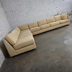 MCM to Modern Tuxedo Style 3 Piece Sectional Sofa by Classic Gallery Frame Only