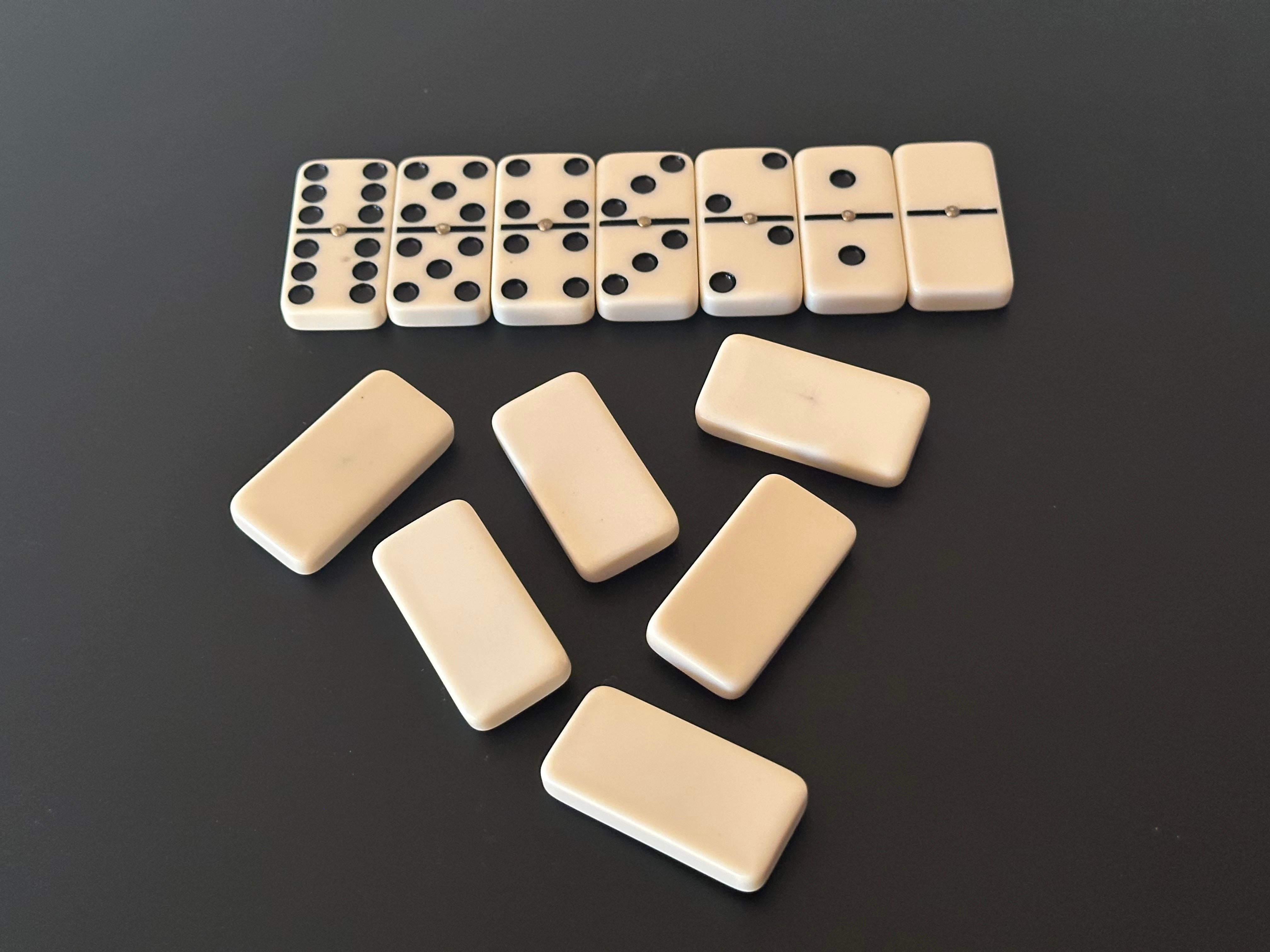 MCM Travel Domino Set in Miniature Briefcase For Sale 8
