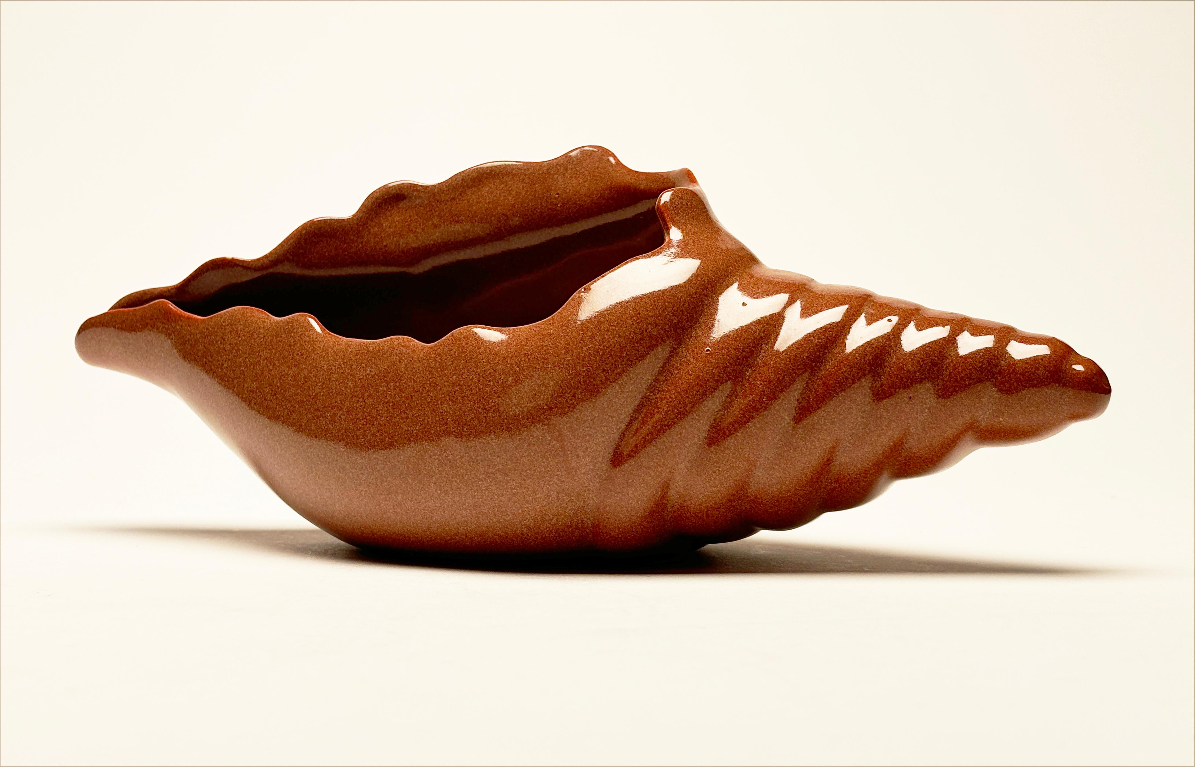 MCM Van Briggle Coquille de Conque en Citrouille en vente 7