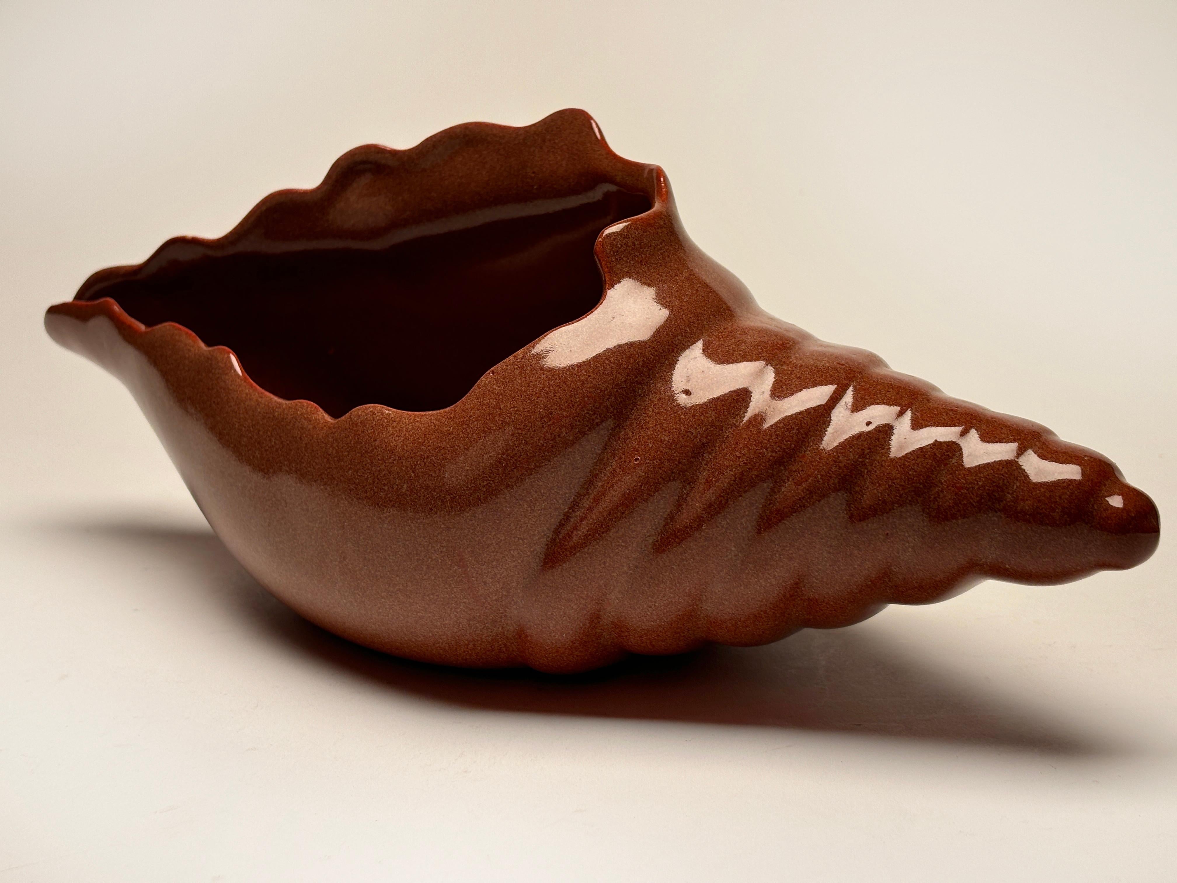 MCM Van Briggle Coquille de Conque en Citrouille en vente 9