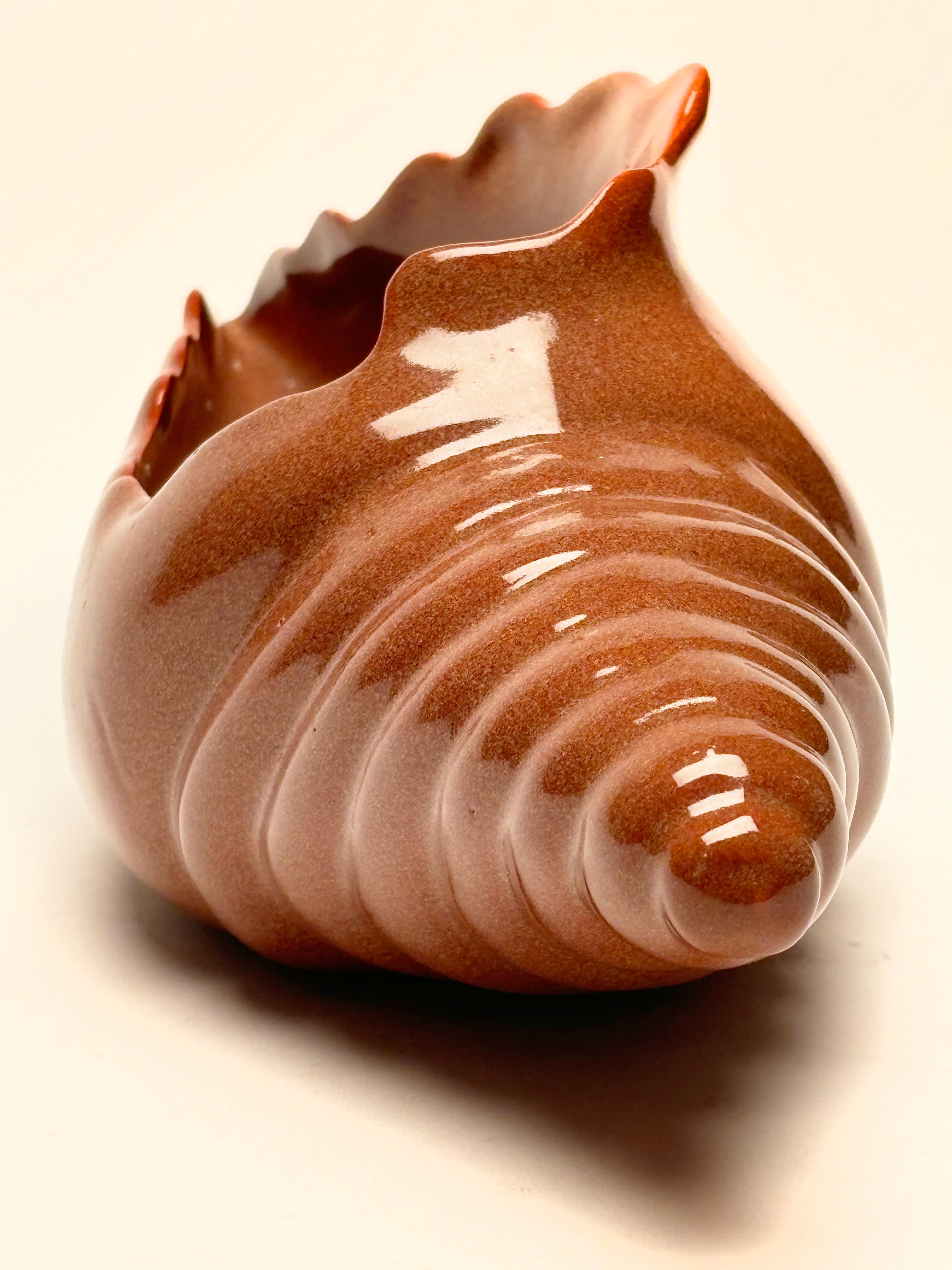 MCM Van Briggle Coquille de Conque en Citrouille en vente 12