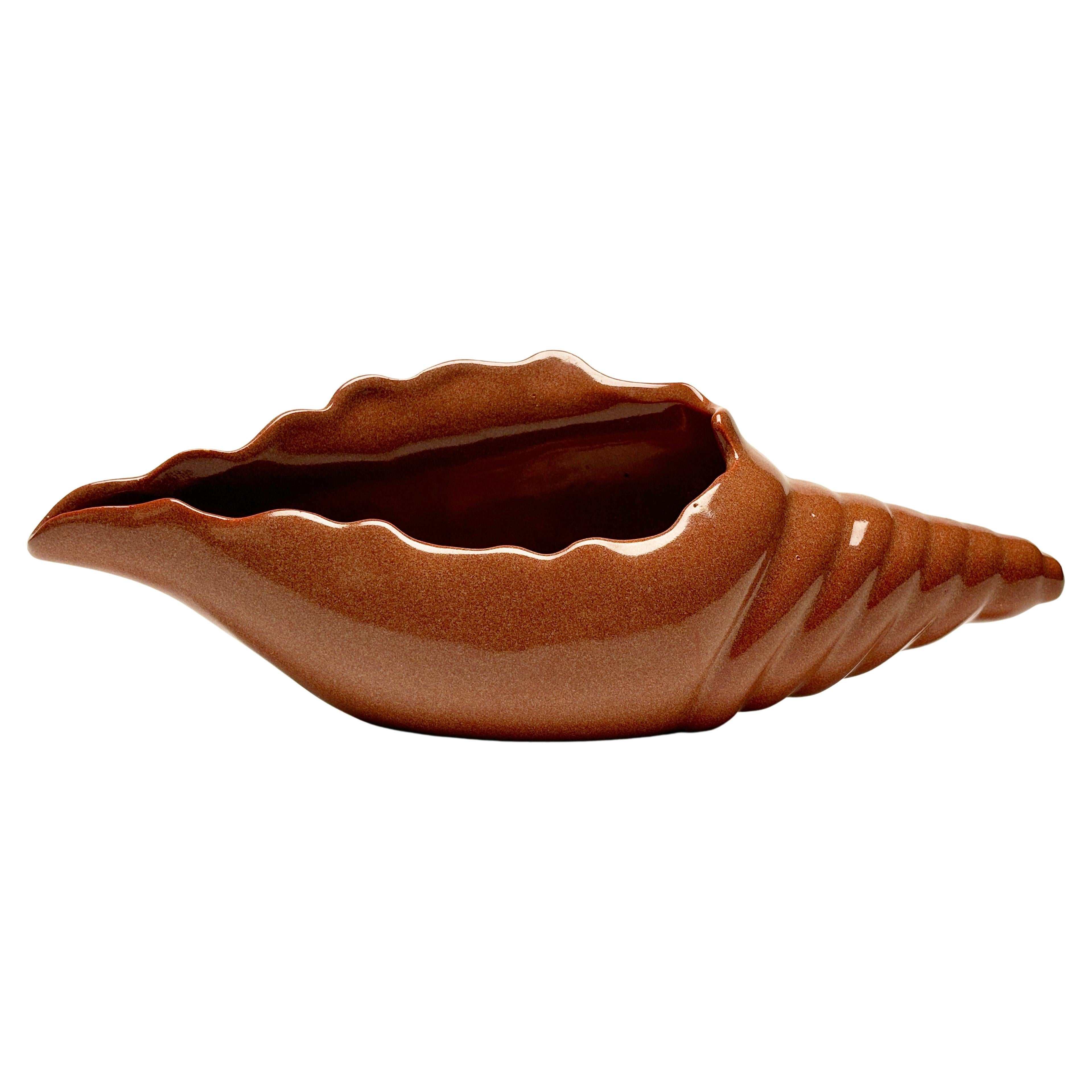 MCM Van Briggle Coquille de Conque en Citrouille en vente