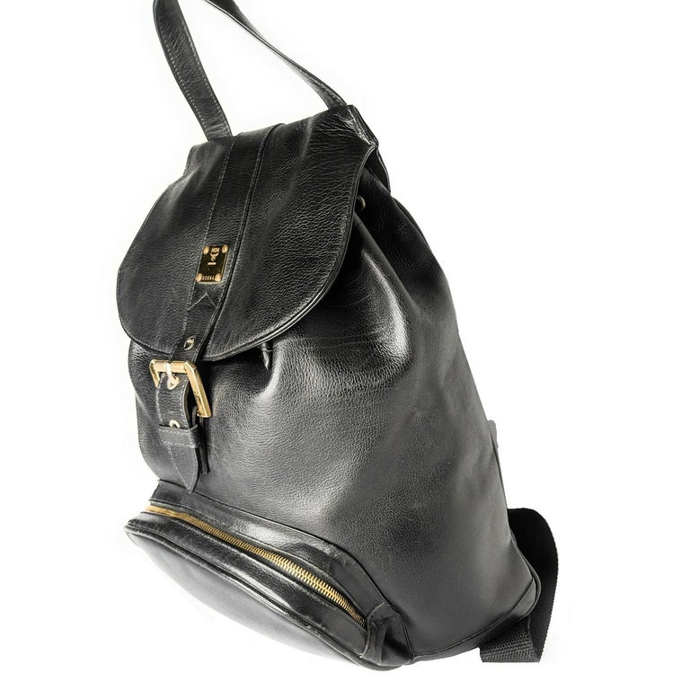 MCM Vintage Drawstring Backpack - Black Backpacks, Handbags - W3049891