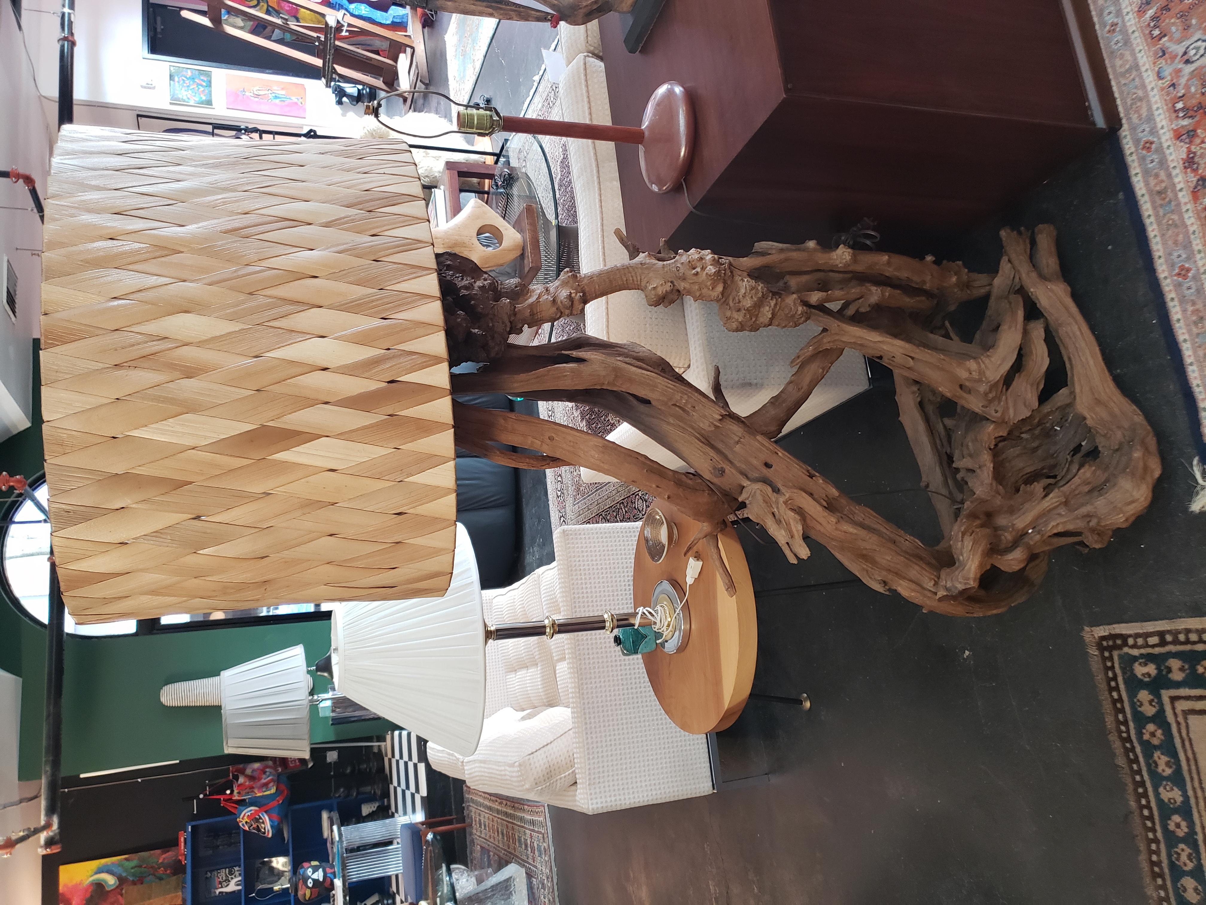 driftwood lamps