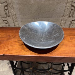 1960s MCM Modernist Aluminum Bowl