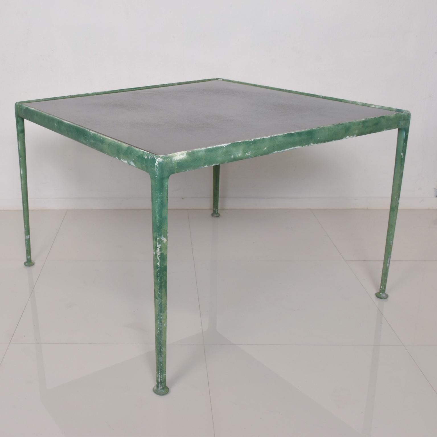 Aluminum MCM Vintage Patio Dining Table by Richard Schultz for Knoll, 1966